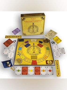 NWOT Chakra Board Game:Gift Of Enlightenment by Veritas. Deep Social Connections